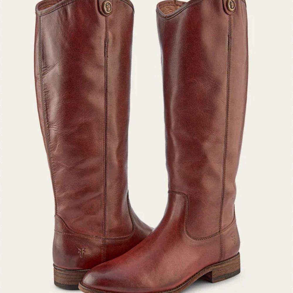 Brown  frye Leather Riding Boots Vintage